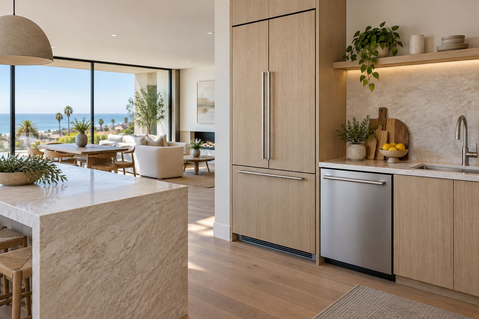 Premium San Diego kitchen with Blomberg appliances - Alpha Pro Appliance Repair