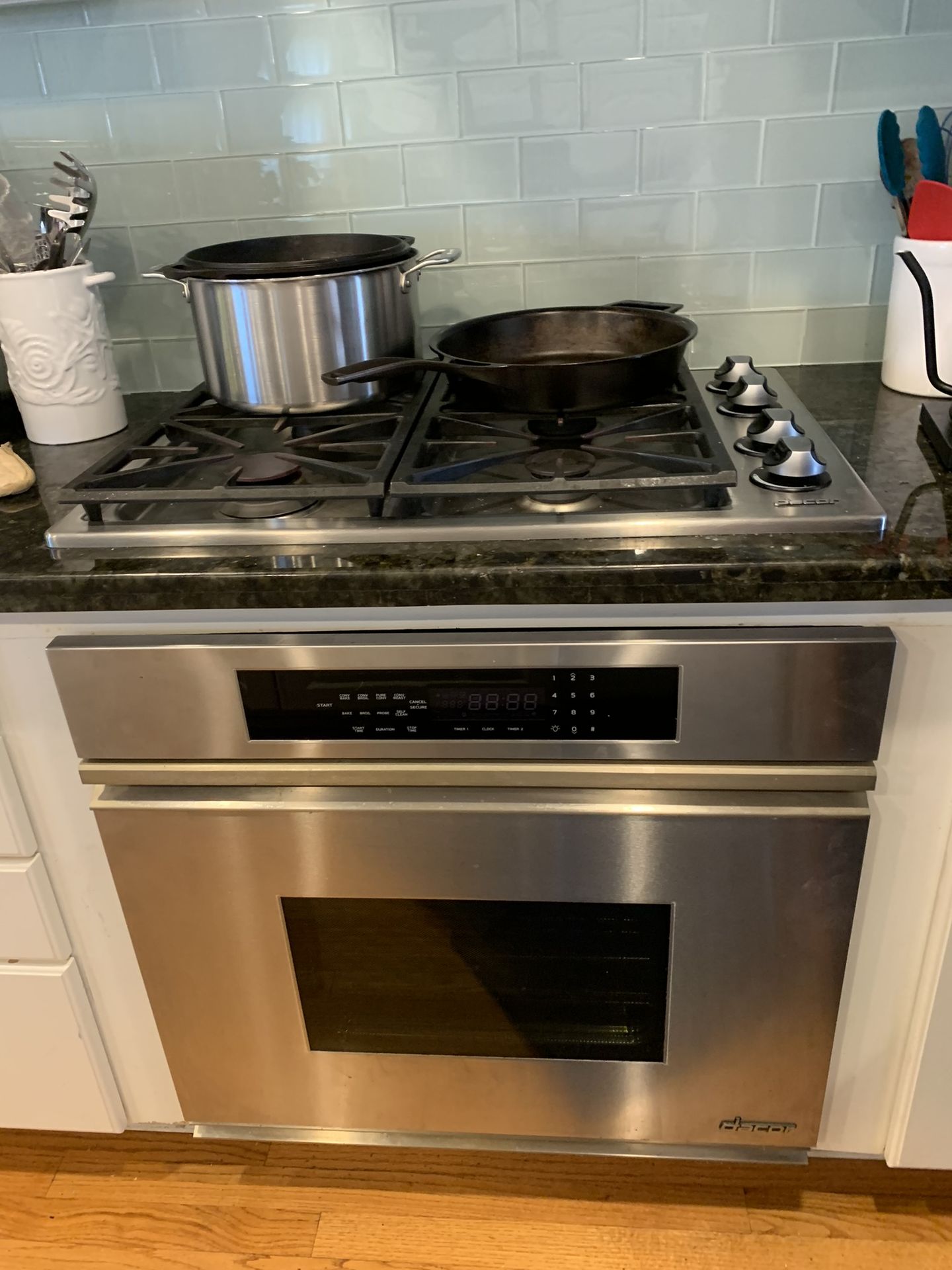 Dacor range oven igniter replacement — front view